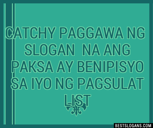 Catchy Paggawa Ng Na Ang Paksa Ay Benipisyo Sa Iyo Ng Pagsulat