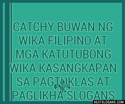 Catchy Buwan Ng Wika Filipino At Mga Katutubong Wika Kasangkapan Sa 114235 Hot Sex Picture 9204