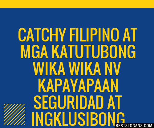 Catchy Filipino At Mga Katutubong Wika Wika Nv Kapayapaan Seguridad At Ingklusibong