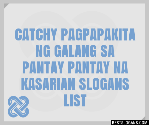 100 Catchy Pagpapakita Ng Galang Sa Pantay Pantay Na Kasarian Slogans 2024 Generator 1130