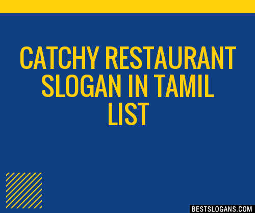 100-catchy-restaurant-in-tamil-slogans-2023-generator-phrases