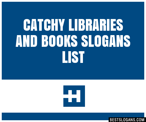 Catchy Libraries And Books Slogans Generator Phrases