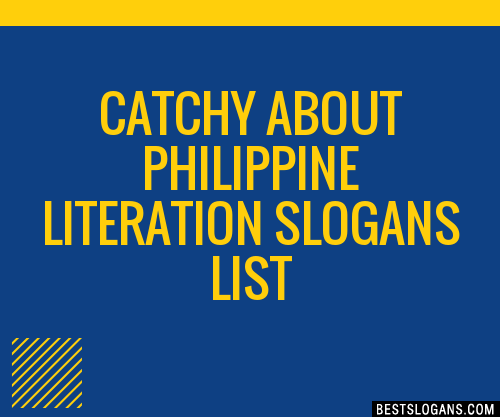 Catchy About Philippine Literation Slogans Generator Phrases Taglines