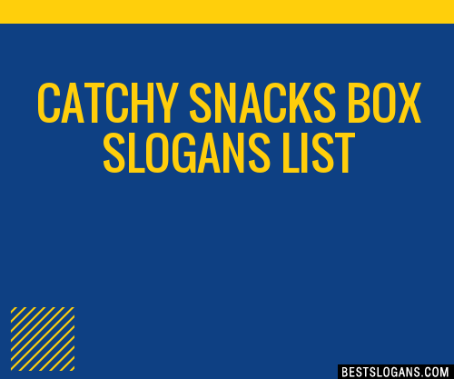 Slogan Snack Boxes Set of 3