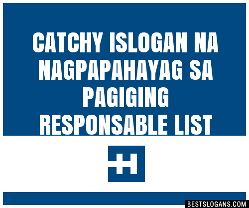 100 Catchy Tagalog Pagiging Responsable Slogans 2024 Generator Porn Sex Picture 