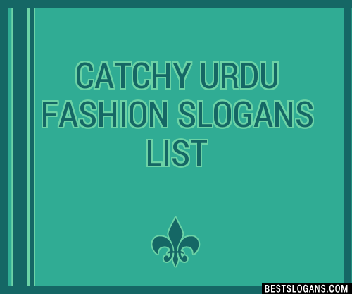 Urdu Names For Fashion