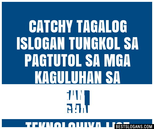 Catchy Tungkol Sa Agham At Teknolohiya Slogans Generator Hot Sex Picture