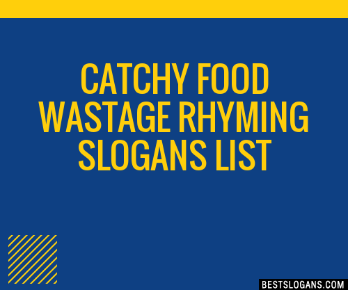 Catchy Food Slogans That Rhyme