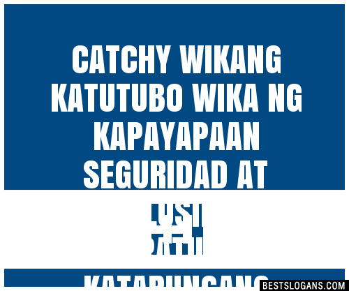 Catchy Wikang Katutubo Wika Ng Kapayapaan Segurid Vrogue Co