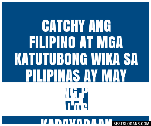 Filipino At Mga Katutubong Wika Wika Ng Kapayapaan Se Vrogue Co