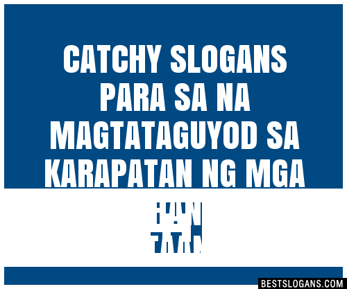 100+ Catchy Para Sa Na Magtataguyod Sa Karapatan Ng Mga Kababaihan At ...