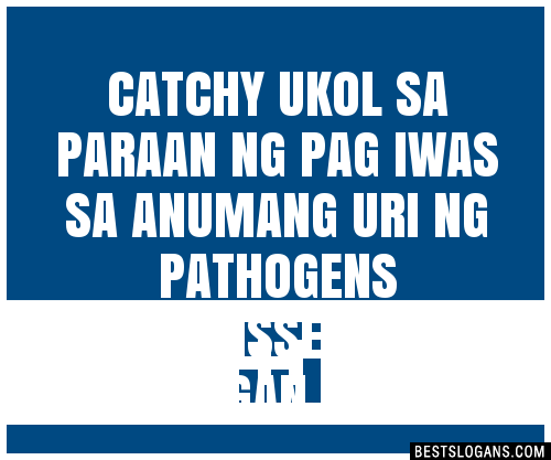 100+ Catchy Ukol Sa Paraan Ng Pag Iwas Sa Anumang Uri Ng Pathogens ...