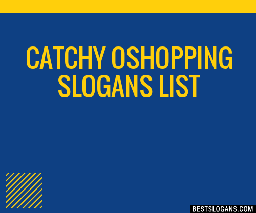 100+ Catchy Oshopping Slogans 2024 + Generator - Phrases & Taglines