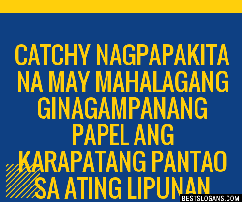 100+ Catchy Nagpapakita Na May Mahalagang Ginagampanang Papel Ang ...