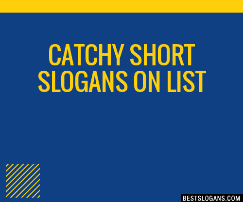 100+ Catchy Short On Slogans 2024 + Generator - Phrases & Taglines