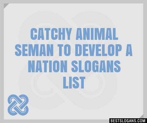 100+ Catchy Animal Seman To Develop A Nation Slogans 2024 + Generator ...