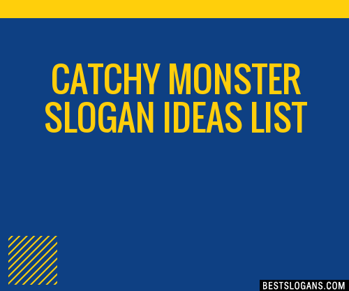 100+ Catchy Monster Slogans 2024 + Generator - Phrases & Taglines