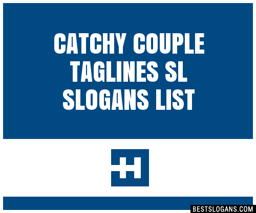 100+ Catchy Couple Sl Slogans 2024 + Generator - Phrases & Taglines