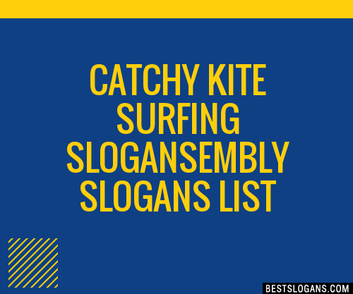 100+ Catchy Kite Surfing Embly Slogans 2024 + Generator - Phrases ...